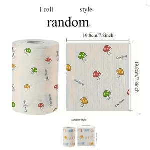 기능적으로 업그레이드된 1롤 더 넓고 두꺼운 다용도 천 120G/M², 주방 타월, 청소용 천, 게으른 천, 설거지 천, 야외 주방 용품, 파티 용품, 파티, 청소 용품, 티슈