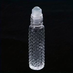 0.34Oz 누출 방지 에센셜 오일 롤온 병 10개입 - 미끄럼 방지 유리 용기, 향수 및 스킨케어에 적합 - 재사용 가능, 휴대용 야외 여행 유리 리필 가능 병, 에센셜 오일 디퓨저