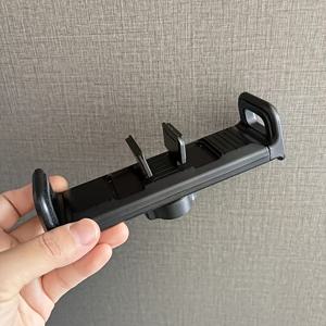 17mm 볼 헤드 듀얼 휴대폰 거치대 차량용 마운트, 범용 2-in-1 휴대폰 및 태블릿 컴퓨터 클립 차량용, 차량용 휴대폰 거치대 추가 장치
