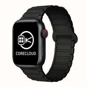 새로운 마그네틱 실리콘 애플 워치 밴드, 38/40/42/44/46/45/49mm 케이스 사이즈와 호환, 모든 /2/1, S10, S11 모델에 적합. 모든 계절, 남녀 모두에게 완벽한 모든 상황에 적합