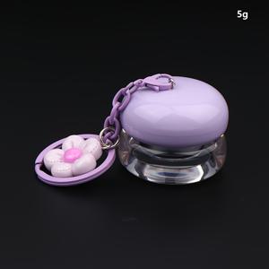 마카롱 미니 립 마스크 빈 용기 5G 휴대용 아이섀도우 블러쉬 리필 박스, 메이크업 네일 글리터 스팽글 보관 빈 용기, 재사용 가능한 화장품 리필 용기, 여성용 선물, 화장품 포장, 파티 메이크업 보관 디스펜서 병