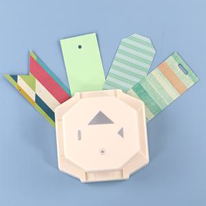 종이 공예용 4-in-1 태그 펀치, 레이블 코너 펀치, 공예, DIY 프로젝트, 사진, 스크랩북 페이지 및 기타 페이퍼크래프트 프로젝트용