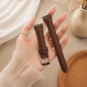Iwatch 38mm 40mm 41mm 42mm 44mm 45mm 49mm 호환 합성 시계 스트랩, Iwatch Ultra SE 시리즈 11 10 6 5 4 3 2 1 시계 밴드