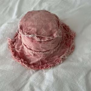 새로운 워싱 양면 데님 디스트레스드 캐주얼 올매치 여성용 아웃도어 레저 패션 페이스 - 쿨하고 멋진 어부 모자