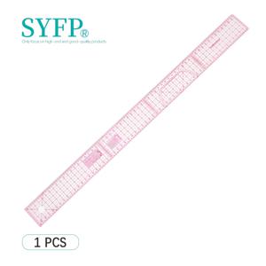 다기능 사이즈 자 의류 스케일, 내장 스케일, 찢어짐 방지, 선명한 스케일, 의류 재단 패턴 플레이트 제작 도구, 재봉 가정용 내장 스케일 60Cm 소프트 자