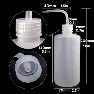 8개입 500ml 긴코 곡선 주둥이 물주기 도구, 가정용 식물 물주기, 실험실, 펫샵, 그림 그리기, 식물 물주기에 적합