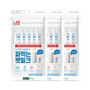 건국대학교 짜먹는 펫밀크 12g 15입 (3봉지)
