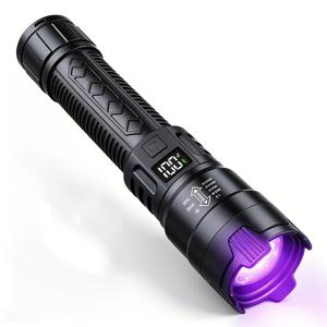 395nm UV 손전등, IP44, 반려동물 오줌 탐지기, 고양이 및 개 오줌 전용 손전등, 곰팡이 감염 탐지기, 얼룩 탐지용 UV , 빈대 탐지, 반려동물 관리
