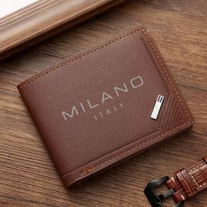 ITALY 남성 이탈리아 스타일 럭셔리 지갑 - 대용량 숏 지갑, 접이식 및 구부릴 수 있는 힌지, 비즈니스, 여행, 일상 사용을 위한 지갑 - 도시 전문가를 위한 이탈리아 테마 액세서리