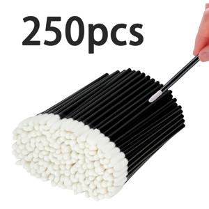 250개 립 브러쉬, 립글로스 발림 브러쉬 - 털이 나는 메이크업 도구가 아닌 것