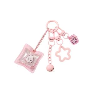 [2D 플랫] [2D 플랫] MINISO 치카와 Character 아크릴 펜던트 우사기 치카와 하치웨어 정밀 컷 패턴, 수집용 장난감, 조각상, 보블헤드, 브스트 (1개)