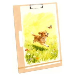 손잡이가 있는 드로잉 보드 1개 - 조절식 클립 및 고무줄이 있는 휴대용 스케치 보드, 성인용 미술 용품, 스튜디오 및 현장용