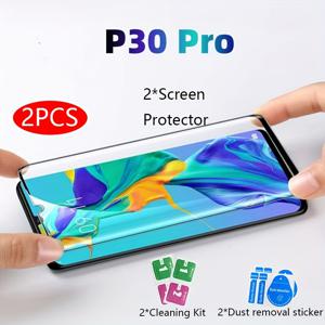Huawei P30 Pro용 강화 유리 액정 보호 필름 2개입