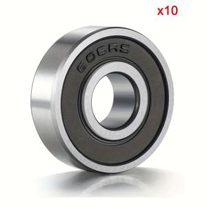 10개 608-RS 608RS 볼 베어링 더블 고무 밀봉 보호 8mm X 22mm 7mm 미니어처 딥 그루브 608 RS 베어링