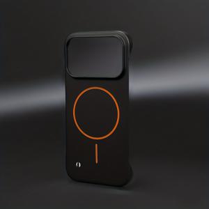 휴대폰 케이스 - 고급 무광 초박형 무경계 아이폰 17 Pro Max Air 16 15 14 13 Pro Max 남성 여성 호환 17 Pro 케이스 마그네틱 무선 충전 충격 방지 후면 커버
