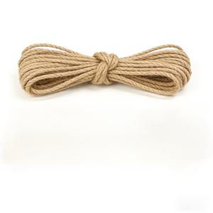 굵은 수제 황마 밧줄 - DIY 공예, 원예, 마크라메, 소박한 스타일, 땋기 및 짜기용 고강도 굵은 제품 - 장식용 묶음, 선물 포장, 식물 걸이용 황마줄