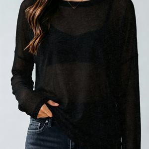 여성용 루즈핏 에어컨 덮개 스프링/여름 베이스 레이어 스파이시 약간 시트 퍼스 디저 Top