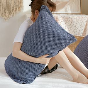 순면 밴딩 베개커버 간편교체 밀림없는 사계절 부드러운 촉감 코튼 베개덮개 50*70 사이즈 1개