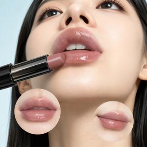 [선물 1순위] 저포화 네이키드 핑크 립스틱 고급감 너드 컬러 데일리 립글로스 하얘 보이는 생기 메이크업 09호 투명 너드 컬러