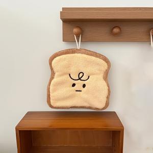 귀여운 만화 디자인의 두꺼운, 높은 흡수력의 핸드 타월 1개입. 코랄 플리스 소재로 제작되었으며 주방 또는 욕실 싱크대에서 사용하기에 적합합니다. 토스트 및 빵 닦기, 유리 표면에 효과적이며, 안전하게 유지됩니다.