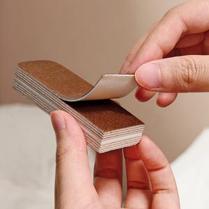 10매 찢어짐 방지 무광 샌드페이퍼, 다용도 미세 입자 일회용 샌딩 시트, 아이브로우 펜, 연필, 아이브로우 면도기 및 미술 도구에 적합, 휴대용 및 컴팩트