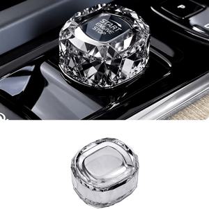 볼보 XC60, S90, , S60, V90, V60 원버튼 시동 버튼 장식용 노브 보호 커버, 인테리어 개조 액세서리에 적합