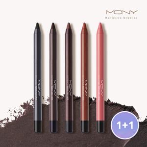 (1+1) 맥퀸뉴욕 워터프루프 펜슬 젤 아이라이너 /애교살 스머징 점막 트임 라이너 7컬러 1.7g