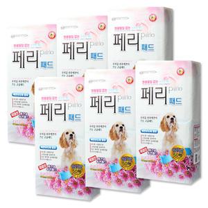 페리 배변패드 50매x6개/40x49cm/no형광물질/300매
