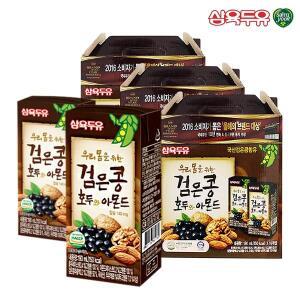 [삼육두유] 검은콩 호두와 아몬드 190ml 48팩