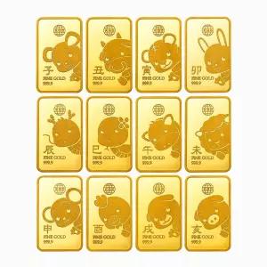 갤러리아 순금 12지신골드바 24K 3.75g 999.9 금시세