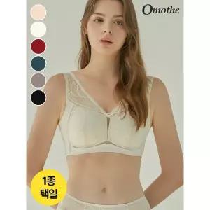 [오모떼]빅사이즈 노와이어 보정 브라 1종/택일