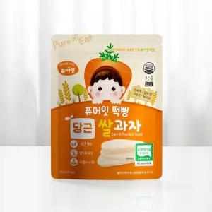 퓨어잇 떡뻥 유기농 당근 쌀과자 아이간식