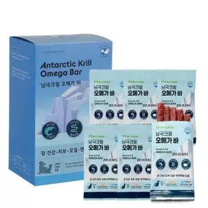 펫인클로버 남극 크릴 오메가바 30g x6팩 영양간식