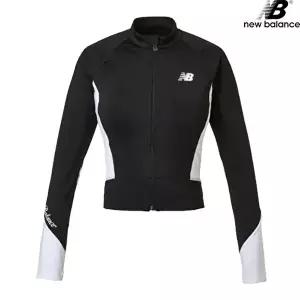 [셀러허브 1]뉴발란스 NBMDE2W702-BK 에센셜 집업 래쉬가드 슬림핏 내장캡 여성 수영복 (43932900)
