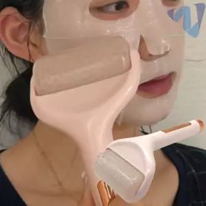 전신 얼굴 페이스 붓기 빼기 아이스 비즈 쿨링 롤러 마사지기