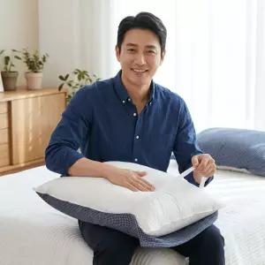 침구 수면 교체하기 베개커버 시원한 커버 50x70 밴딩 사계절용 베개 순면 편리한 베개피