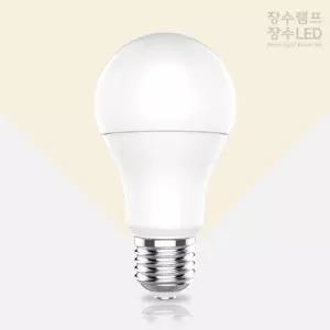 장수램프 A19 LED 벌브 전구 8W E26 주광색 백열다마