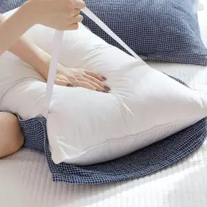 침구 교체하기 편리한 시원한 순면 50x70 커버 사계절용 밴딩 베개