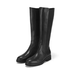 BABARA 바바라 소가죽 밴드장식 롱부츠_3cm AAE833BK 834733