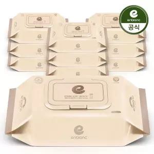 [NS홈쇼핑](행사)앙블랑 물티슈 세이프 베이지 캡형 72매x10팩 N-GC10[36107648]