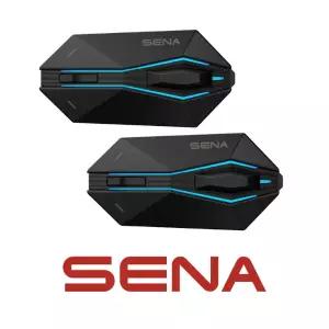 세나 60X 듀얼팩 IPX7 방수 보스 사운드 조이스틱 메시 인터콤 4자 블루투스 인터콤 60X-01D