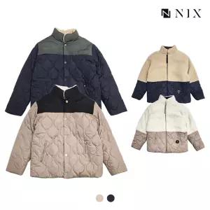 [NIX]유니) 리버서블 하이넥 패딩 점퍼 (FNQWCUX711P)