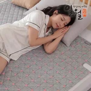 [하프클럽/일월]핑크스페이드 워셔블 카본 탄소 전기매트 / 카본매트 더블