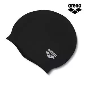 [아레나수영복] 플레인 실리콘수모 A6AC1AC71BLK
