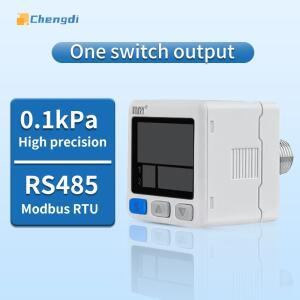 MS32 디지털 공기압 스위치 RS485 고정밀 압력 게이지 PLC 제어 Modbus 통신 트랜스미터