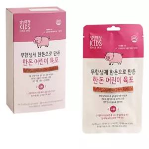 설성푸드 무항생제 한돈 어린이육포 25gX5 1박스