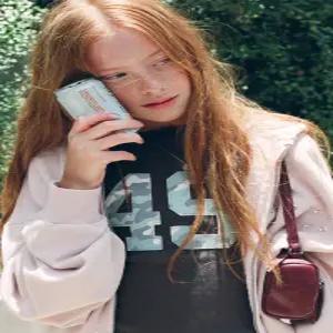 [국내매장] ZARA 여아 스타 스터드 지퍼 스웨트셔츠 - 로즈핑크 0613/702/620 556649