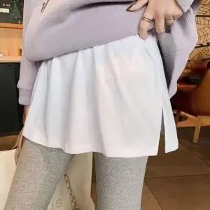 [옷자락]옷자락 미니멀 힙커버 레이어드 스커트 미니멀