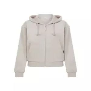 [국내정품] 아이더 POP 소프트 골지 여성 후드 짚업_MID BEIGE DWU26190JL