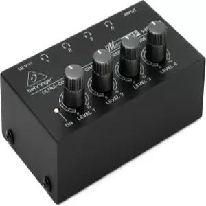 베링거 MICROAMP HA400 초소형 4채널 스테레오 헤드폰 앰프